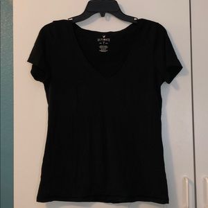 Short-sleeve American Eagle black T